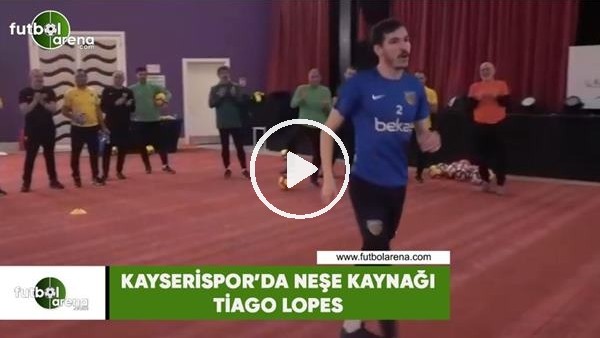 Kayserispor'da neşe kaynağı Tiago Lopes