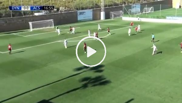 Benjamin Tetteh'in Dinamo Kiev'e attığı gol