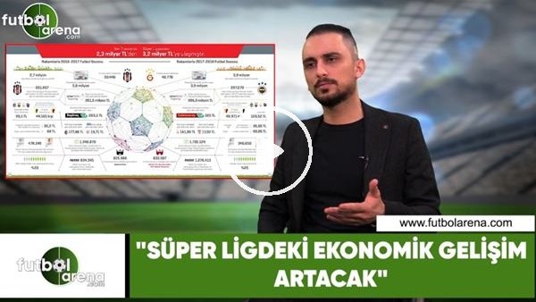 Taner Karaman: "Süper Lig'deki ekonomik gelişim artacak"