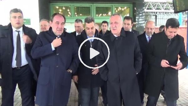 Yıldırım Demirören, Talat Terim'in cenazesi için Adana'ya geldi