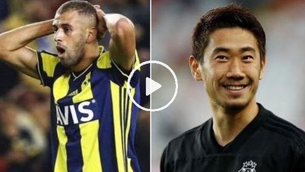 Canlı yayında Kagawa ile Slimani kıyası