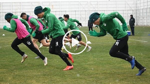 Konyaspor'da Göztepe maçı hazırlıkları