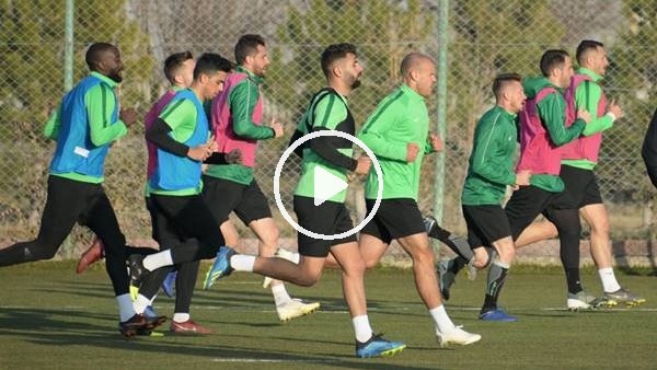 Konyaspor, Kayserispor maçı hazırlıkları başladı