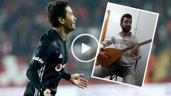 Beşiktaşlı taraftardan Kagawa için beste