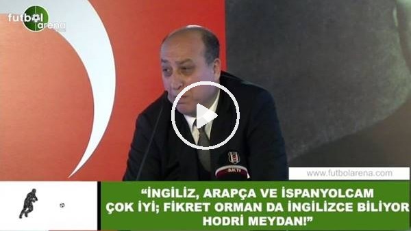 Aydoğan Cevahir: "İngilizce, Arapça ve İspanyolcam çok iyi; hodri meydan!"