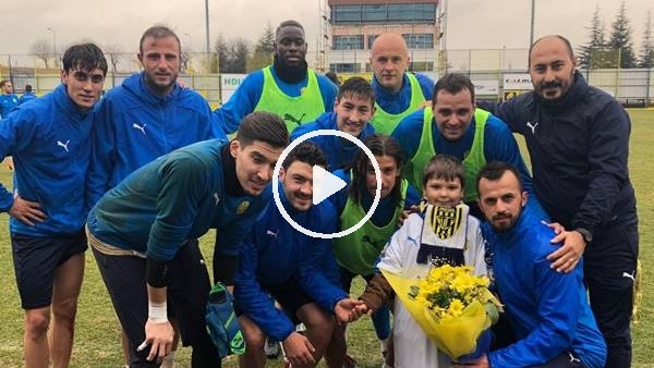 Ankaragücü'nden minik Talha'ya sürpriz