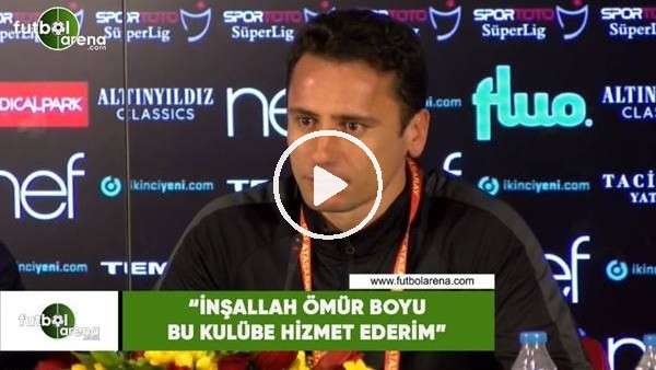 Cem Kavçak: "İnşallah ömür boyu bu kulübe hizmet ederim"