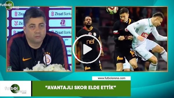 Levent Şahin: "Avantajlı skor elde ettik"