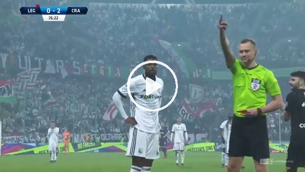 Hakem Legia'lı futbolcu Remy ile dalga geçti
