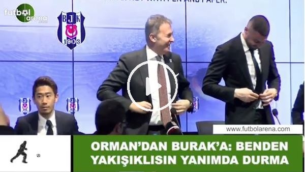 Fikret Orman'dan Burak Yılmaz'a: "Benden yakışıklısın yanımda durma"