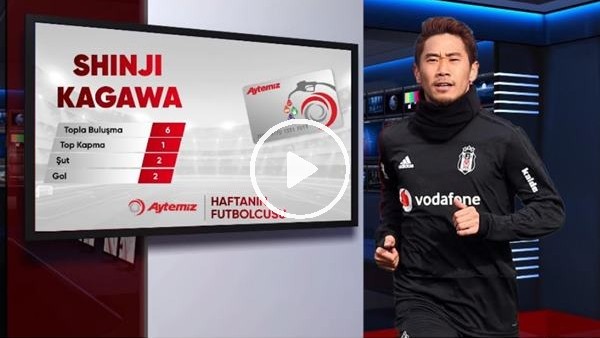 Aytemiz ile haftanın futbolcusu Kagawa oldu