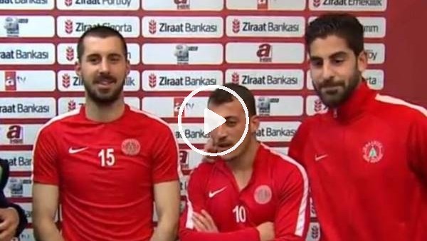 Ümraniyesporlu futbolcuların maç sonu açıklamaları