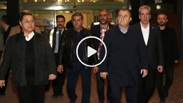 Fatih Terim, babası için Adana'ya geldi