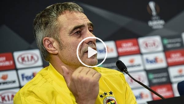 Ersun Yanal, Zenit maçı öncesi açıklamalar yaptı