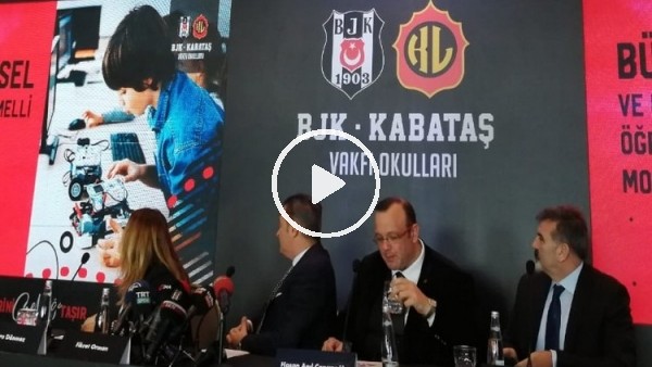 Beşiktaş - Kabataş Vakfı Okulları lansmanı