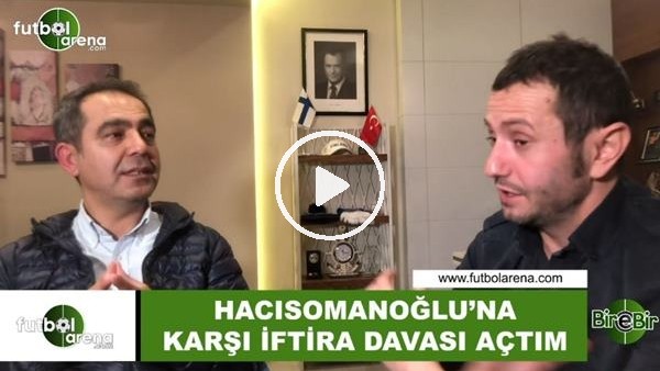 Kuddusi Müftüoğlu: "İbrahim Hacıosmanoğlu'na dava açtım"