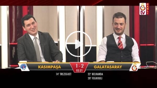 Feghouli'nin 2. golünde GS TV spikerleri