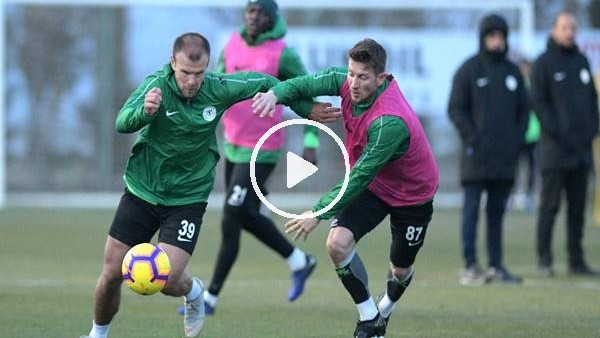 Konyaspor'da Fenerbahçe maçı hazırlıkları