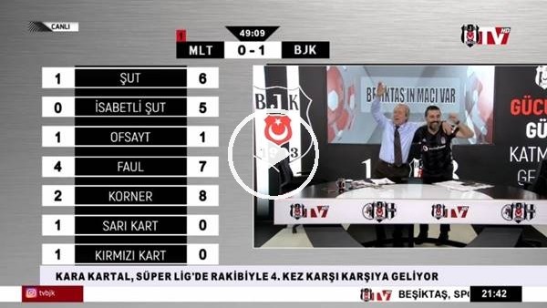 Atiba Hutchinson'ın golünde BJK TV spikerleri