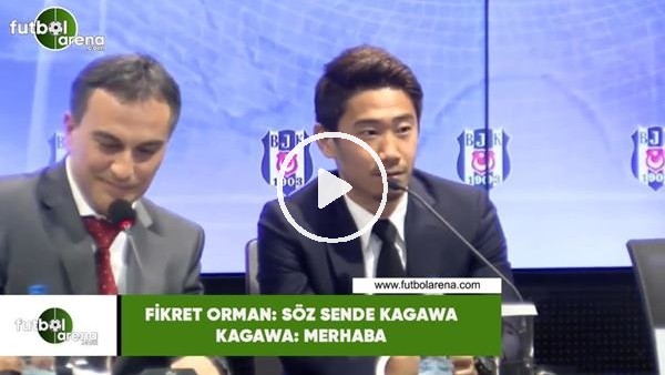 Kagawa sözlerine Türkçe "merhaba" diyerek başladı