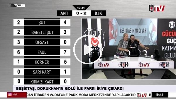 Atiba'nın golünde BJK TV spikerleri