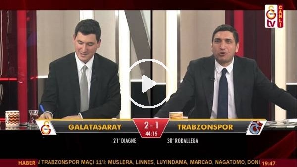 Belhanda'nın golünde GS TV spikerleri