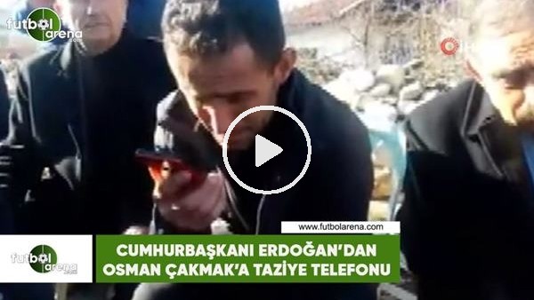 Cumhurbaşkanı Erdoğan'dan Çakmak'a taziye telefonu
