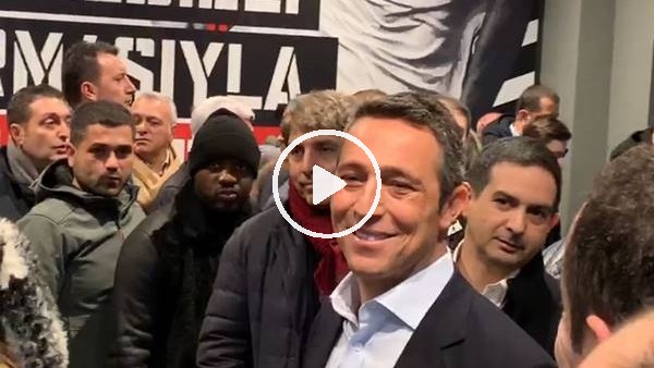 Ali Koç, Vodafone Park'a geldi