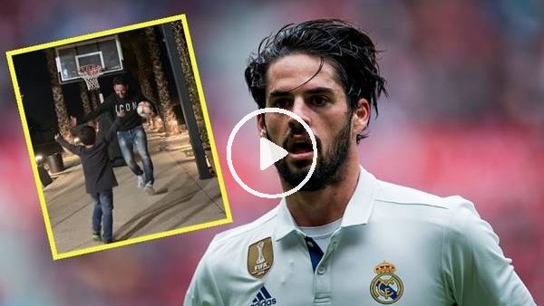 Isco, oğlunu da kendi gibi yetiştiriyor