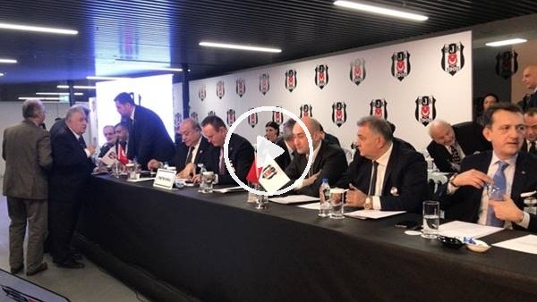 Beşiktaş'ta Divan Kurulu Toplantısı yapıldı