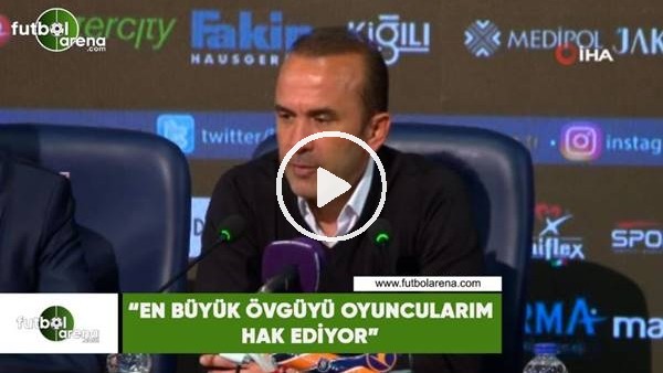 Mehmet Özdilek: "En büyük övgüyü oyuncularım hak ediyor"