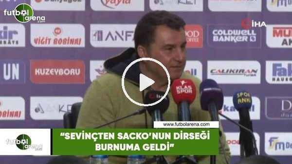 Mustafa Kaplan: "Sevinçten Sakho'nun dirseği burnuma geldi"