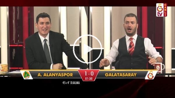 Feghouli'nin golünde GS TV spikerleri