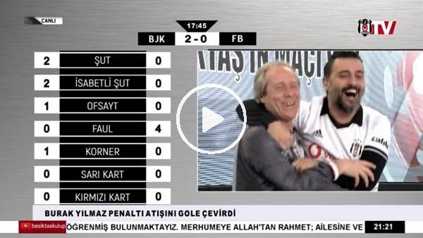Burak Yılmaz'ın golünde BJK TV spikerleri
