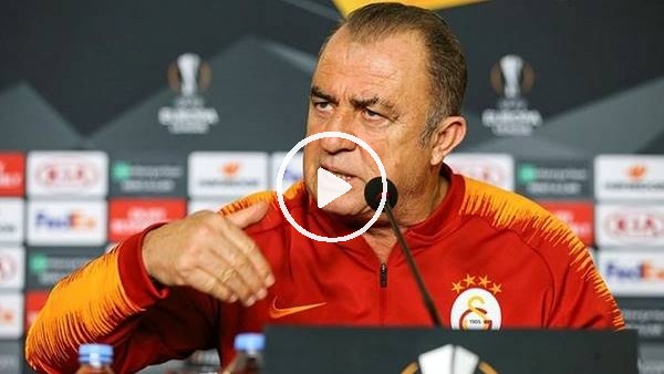 Fatih Terim, Benfica maçı öncesi basın toplansında konuştu