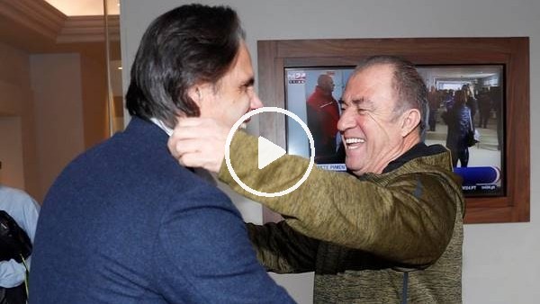 Fatih Terim'e eski öğrencisi Nuno Gomes'ten ziyaret