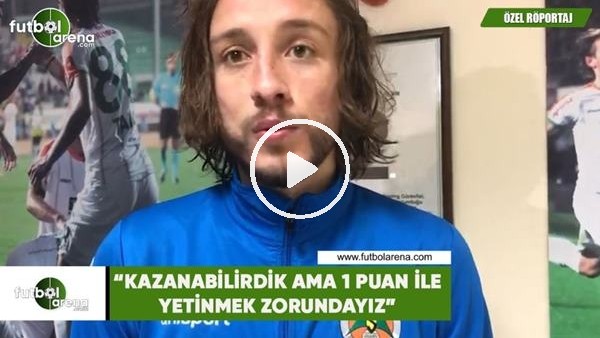 Taha Yalçıner: "Kazanabilirdik ama 1 puan ile yetinmek zorundayız"