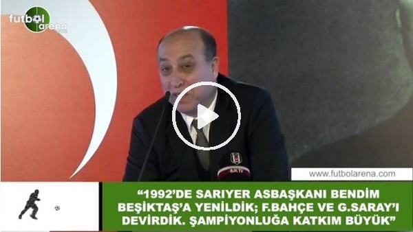 Aydoğan Cevahir: "1992 yılında Beşiktaş'ın şampiyonluğuna katkım büyük"