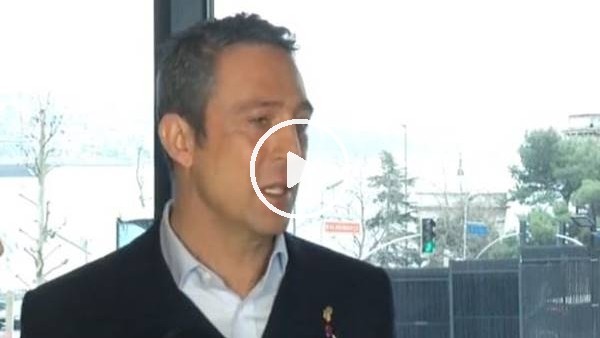 Ali Koç: "Fenerbahçe ve Beşiktaş stadını kendi emeğiyle yapan iki kulüp"