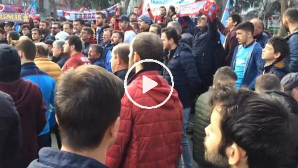 Trabzonspor taraftarından 'TFF ve hakem' tepkisi