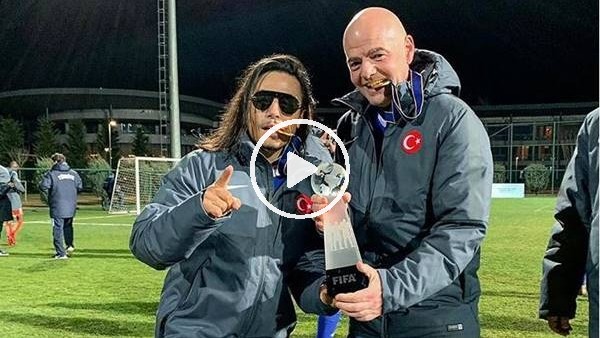 Nusret ve İnfantino aynı sahada