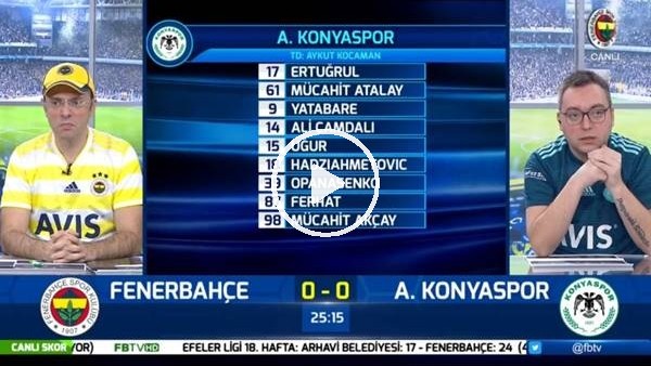 FB TV spikerlerinin "VAR" tepkisi