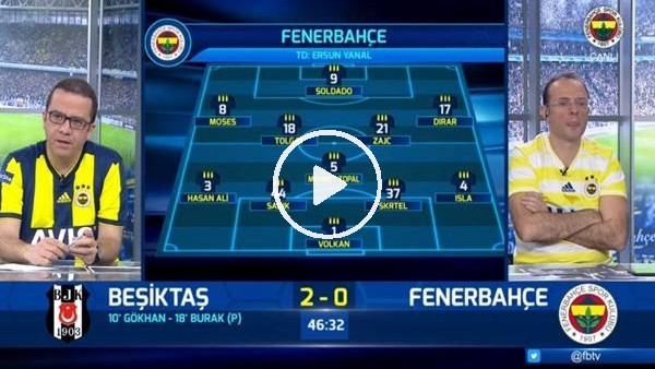 Burak Yılmaz'ın 2. golünde FB TV spikerleri
