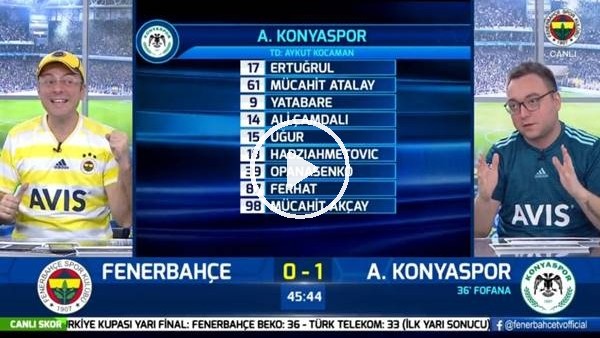 Jailson'un golünde FB TV spikeleri büyük sevinç yaşadı
