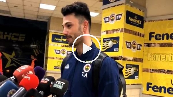 Tolgay Arslan: "Türkiye'nin en büyük camiasının Fenerbahçe olduğunu gördüm"