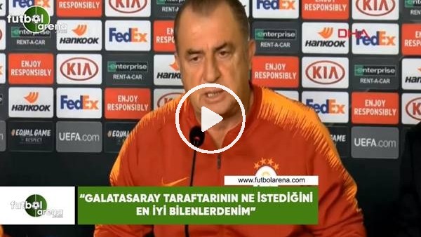 Fatih Terim: "Galatasaray taraftarının ne istediğini en iyi bilenlerdenim"