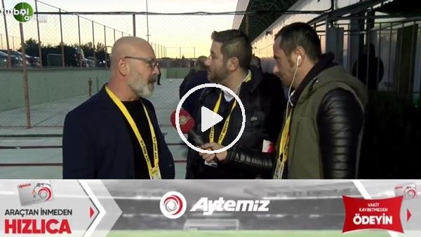 Ercan Yıldırım: "Maçın favorisi Aytemiz Alanyaspor"