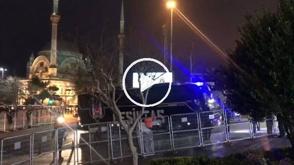Beşiktaş kafilesi Vodafone Park'a geldi