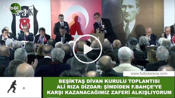 Ali Rıza Dizdar: "Şimdiden Fenerbahç'ye karşı kazanacağımız zaferi alkışlıyorum"