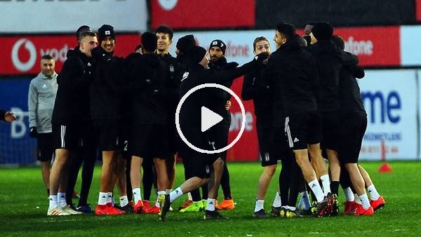Beşiktaş hazırlıklarını sürdürdü